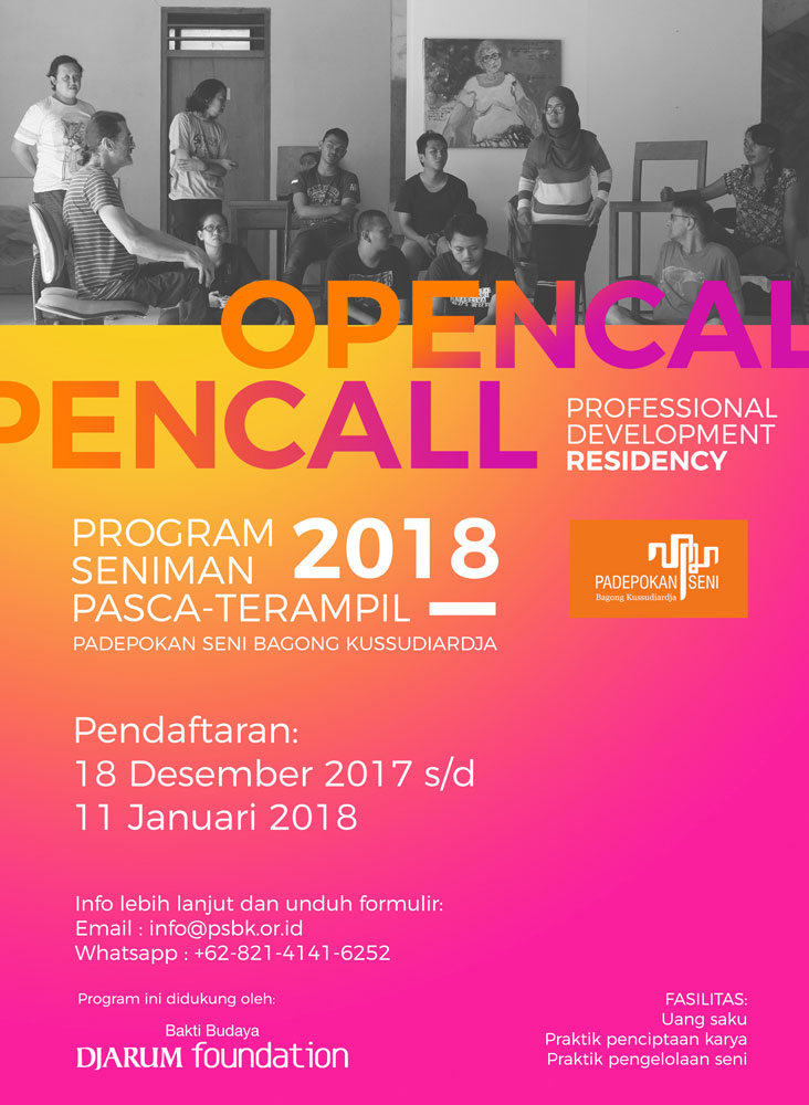 2018 | Program Seniman Pasca-terampil (SPt) 2018